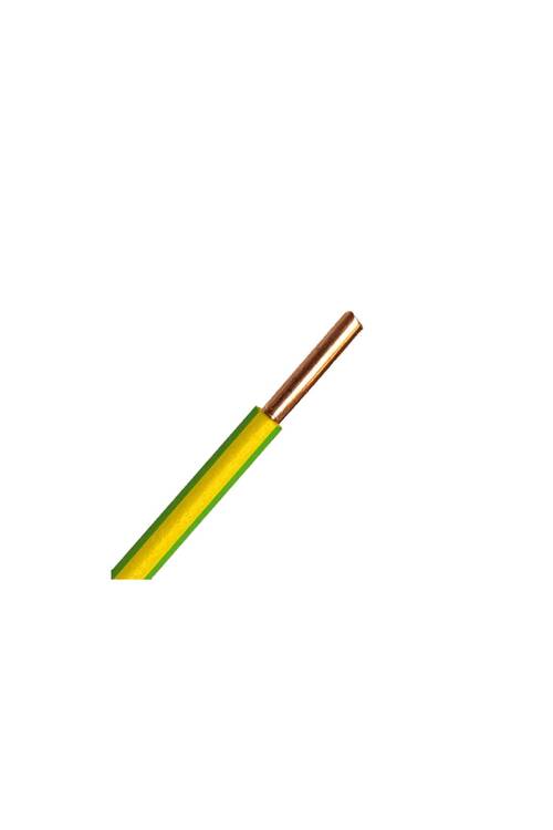 Prysmian 10mm Sarı Yeşil Nya Tek Telli Kablo - H07V-U - 1
