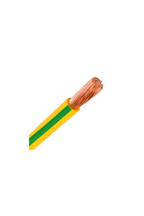 Prysmian 1,5mm Sarı Yeşil Nyaf Çok Telli Yanmaz Halojen Free Topraklama Kablo H07Z1-K - 1